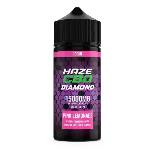 Pink Lemonade Haze Diamond CBD E-Liquid 100ml | 15000mg