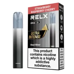 Strawberry Raspberry Cherry Relx Ultra Prefilled Pod Kit