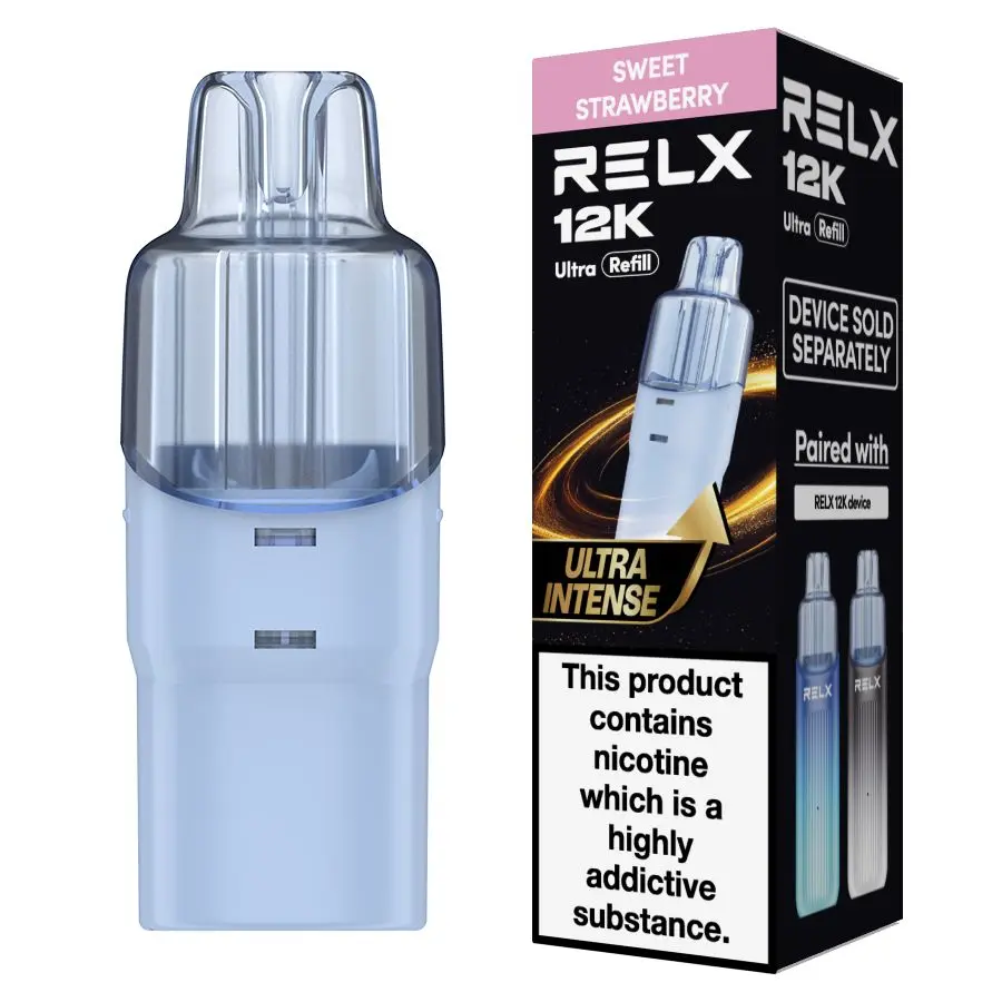 Sweet Strawberry Relx 12K Ultra Prefilled Pod
