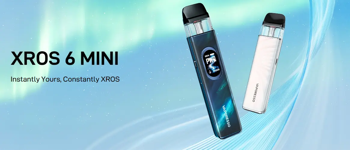 Vaporesso Xros 6 Mini Vape Kit Banner 1