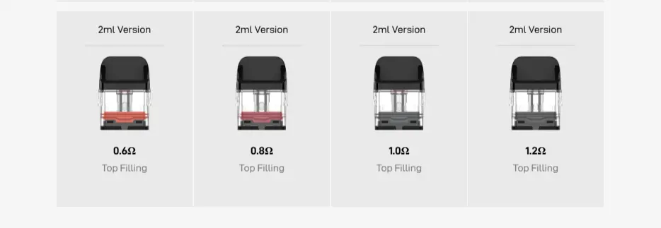 Vaporesso Xros 6 Mini Vape Kit Banner 17