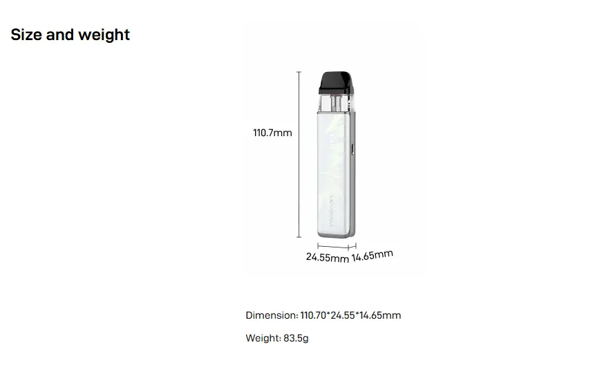 Vaporesso Xros 6 Mini Vape Kit Banner 20
