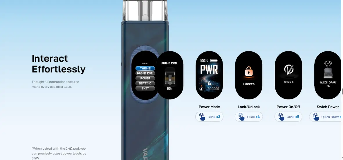 Vaporesso Xros 6 Vape Kit Banner 13