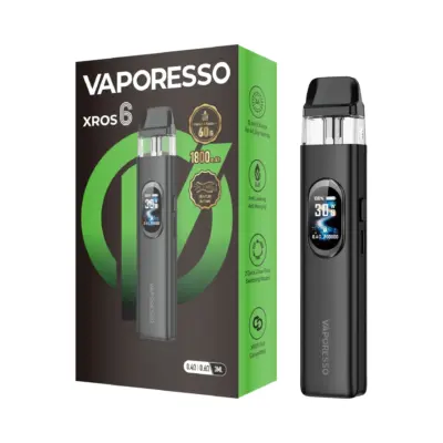 Vaporesso Xros 6 Vape Kit Cosmic Black