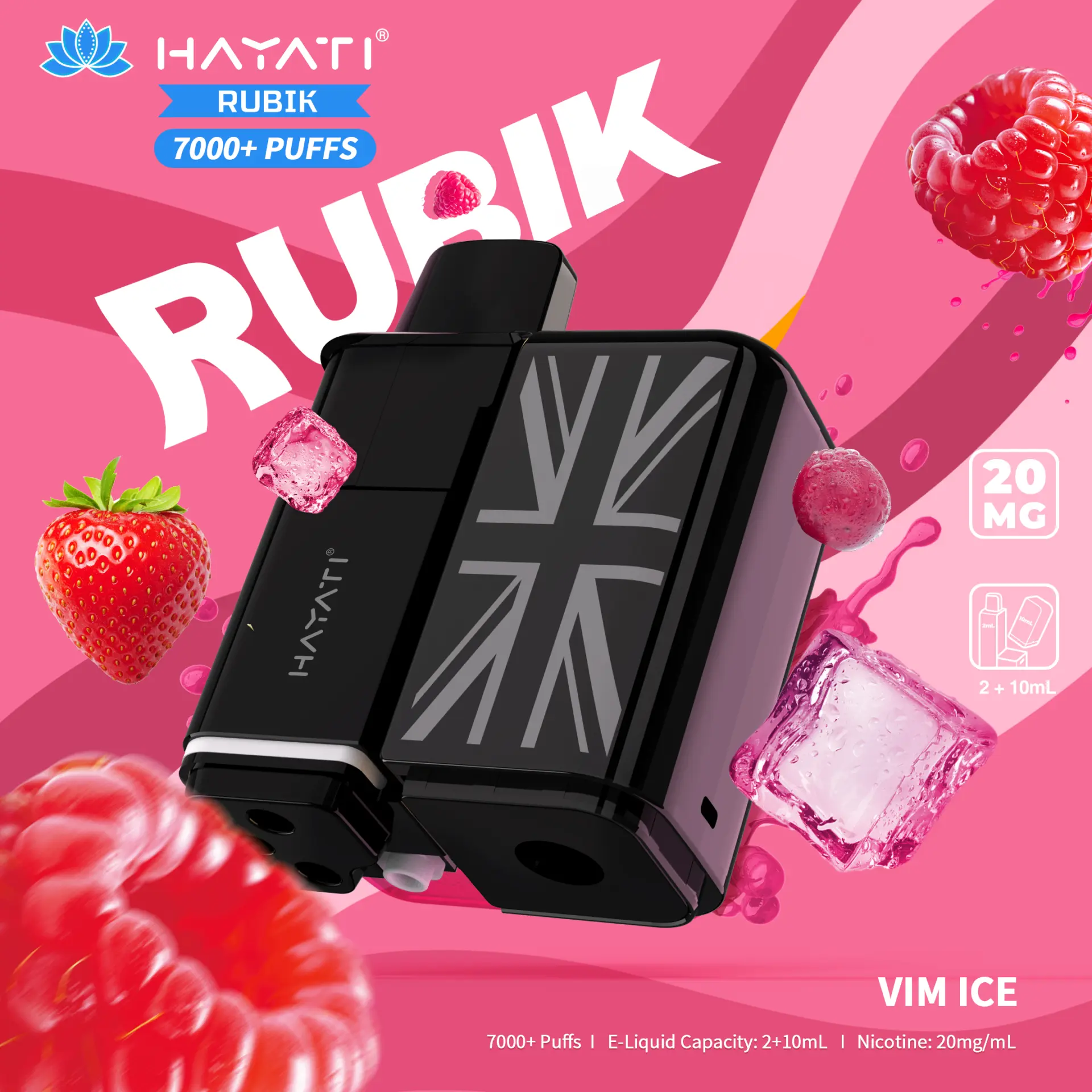 Vim Ice Hayati Rubik 7K Refill Pod Pack