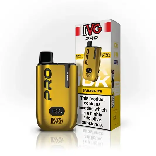Banana Ice By IVG PRO 12 Prefilled Pod Kit New