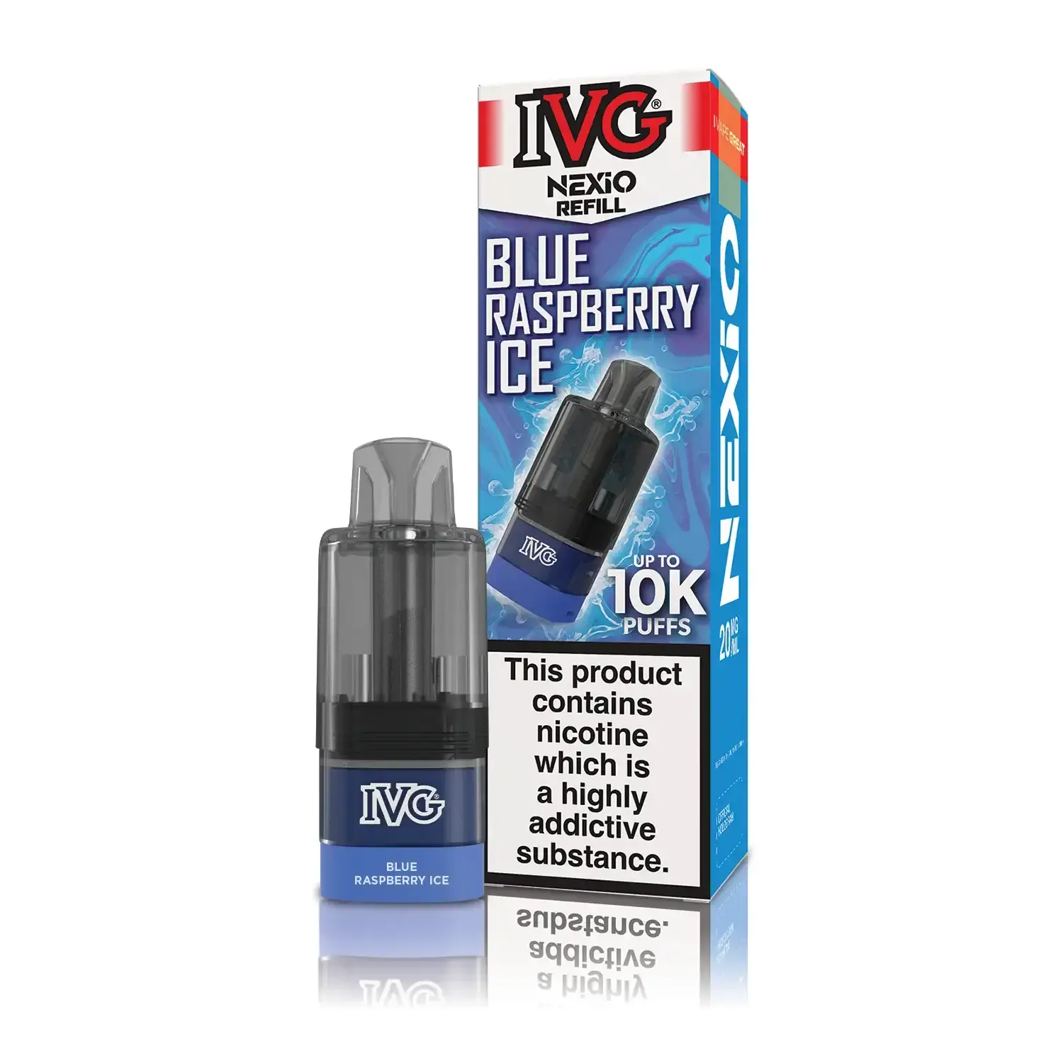Blue Raspberry Ice NEXiO IVG Prefilled Pod