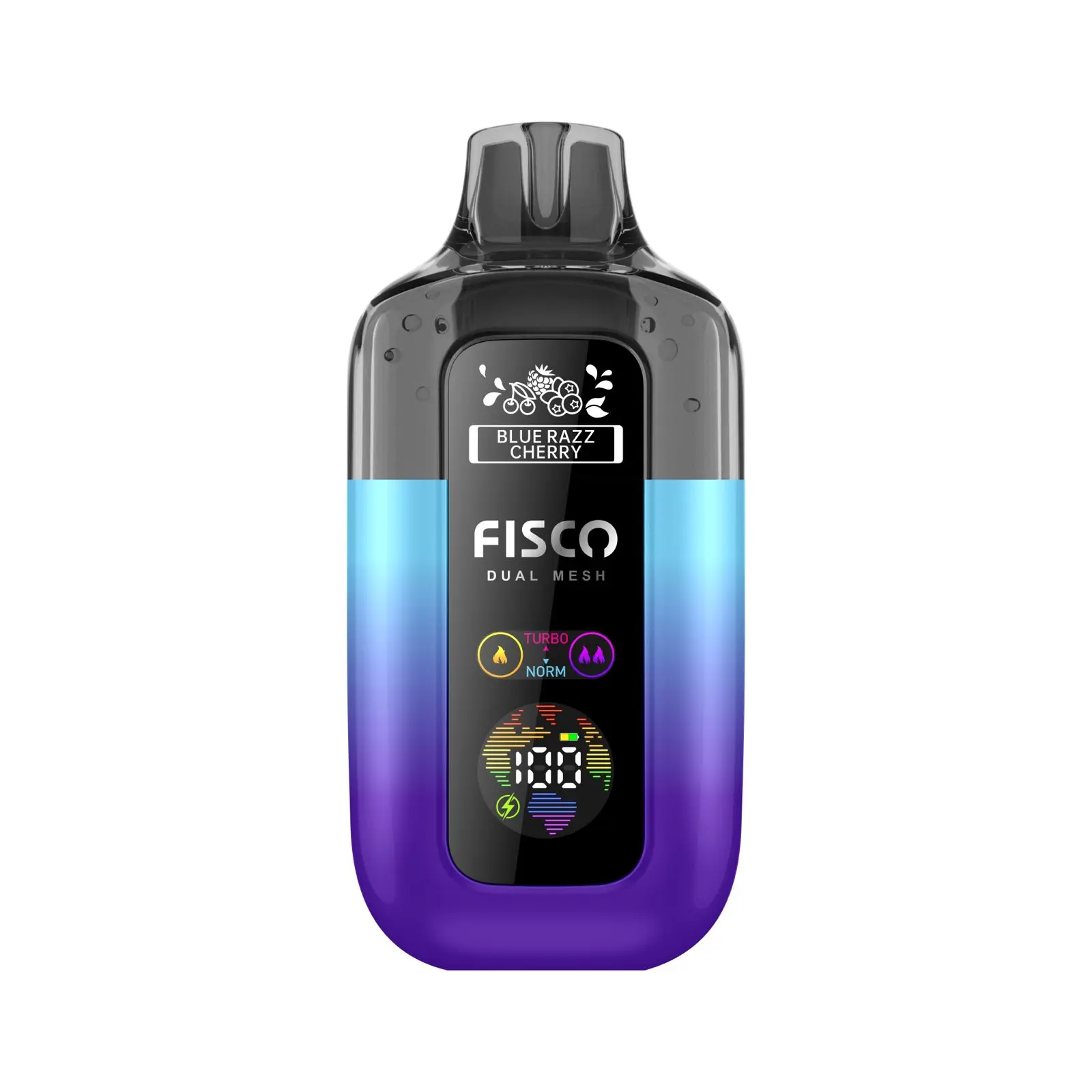 Blue Razz Cherry Fisco Point Pro 15000 Puffs Prefilled Pod Kit