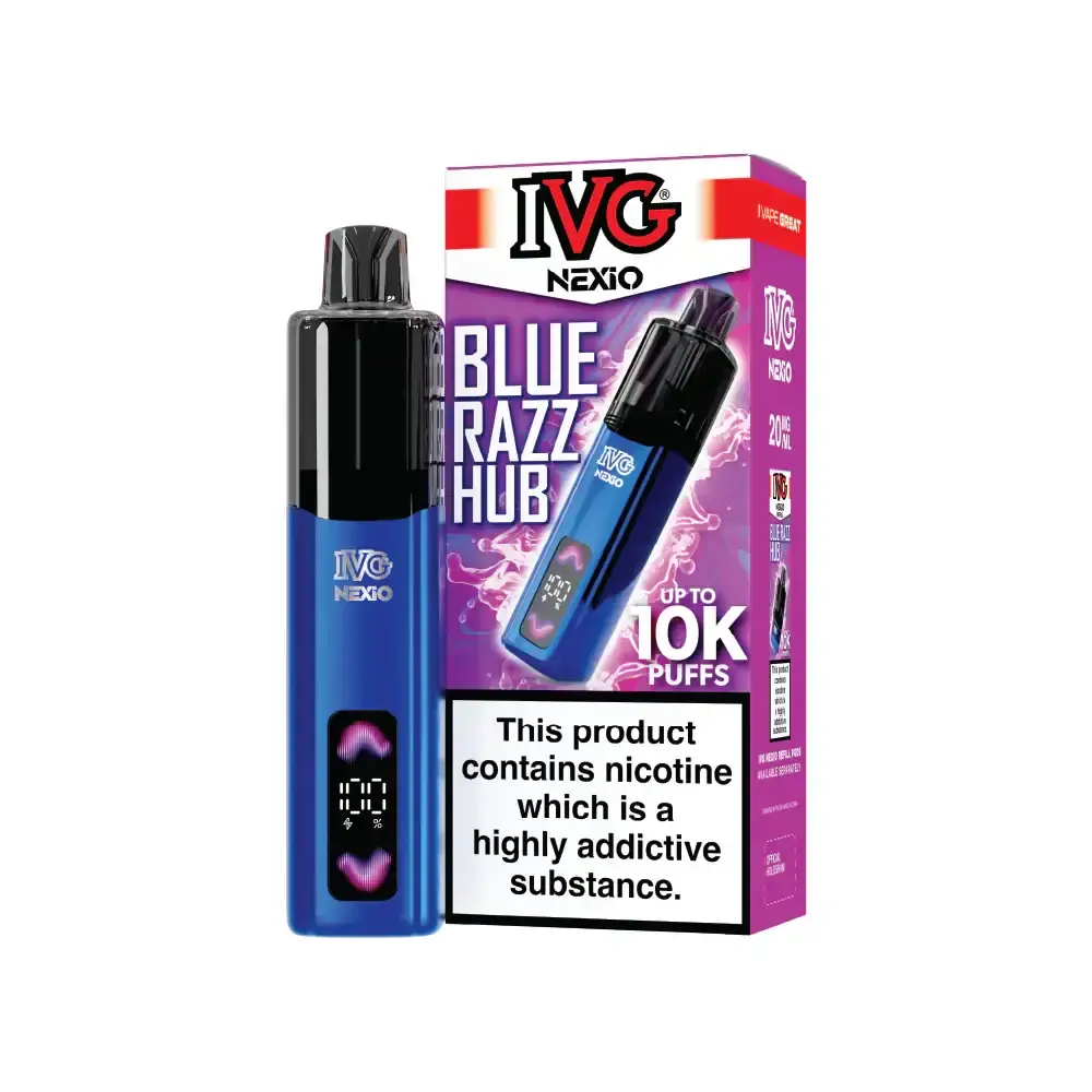 Blue Razz Hub NEXiO IVG Prefilled Pod Kit