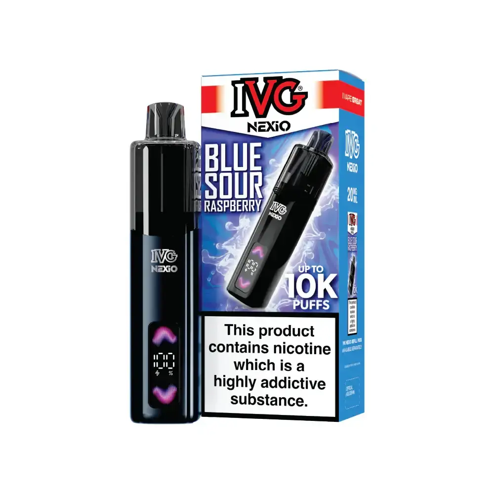 Blue Sour Raspberry NEXiO IVG Prefilled Pod Kit