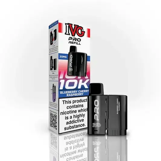 Blueberry Cherry Raspberry By IVG PRO 12 Refill Pod New