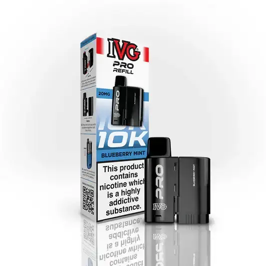 Blueberry Mint By IVG PRO 12 Refill Pod New