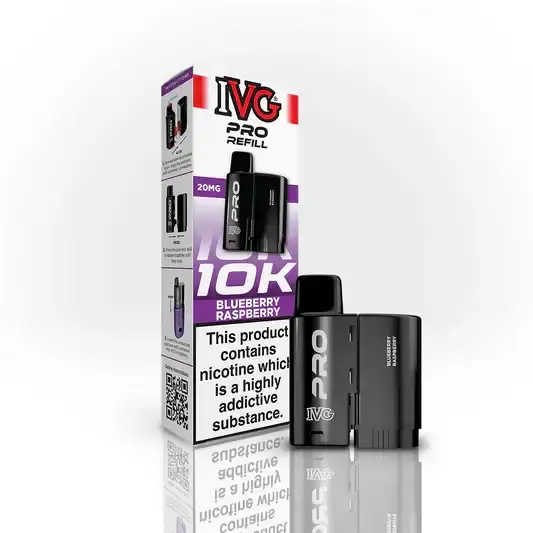Blueberry Raspberry by IVG Pro 12 Refill Pod New
