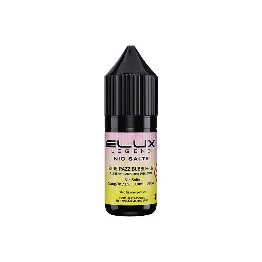 Elux Legend Blue Razz Bubblegum Nic Salt E-Liquid