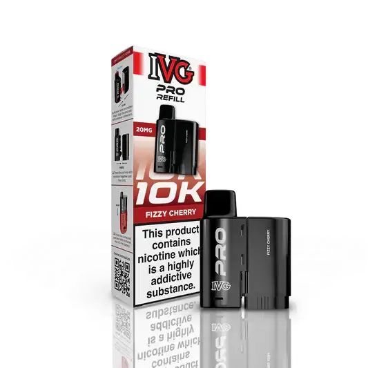 Fizzy Cherry By IVG PRO 12 Refill Pod New