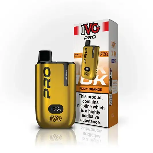 Fizzy Orange by IVG Pro 12 Prefilled Pod Kit New