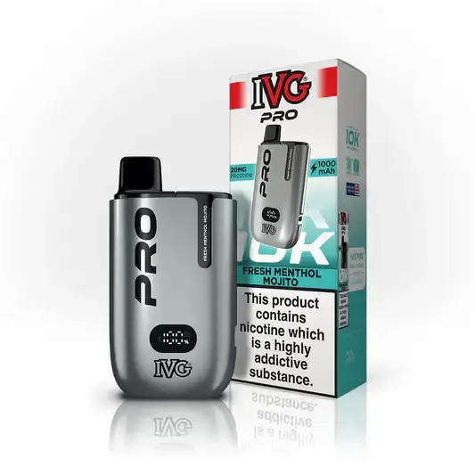 Fresh Menthol Mojito by IVG Pro 12 Prefilled Pod Kit New