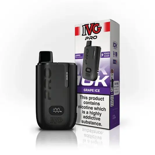 Grape Ice by IVG Pro 12 Prefilled Pod Kit New