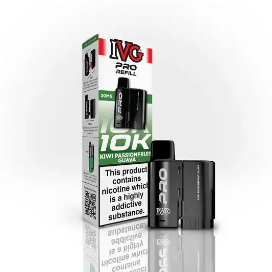 Kiwi Passionfruit Guava By IVG PRO 12 Refill Pod New