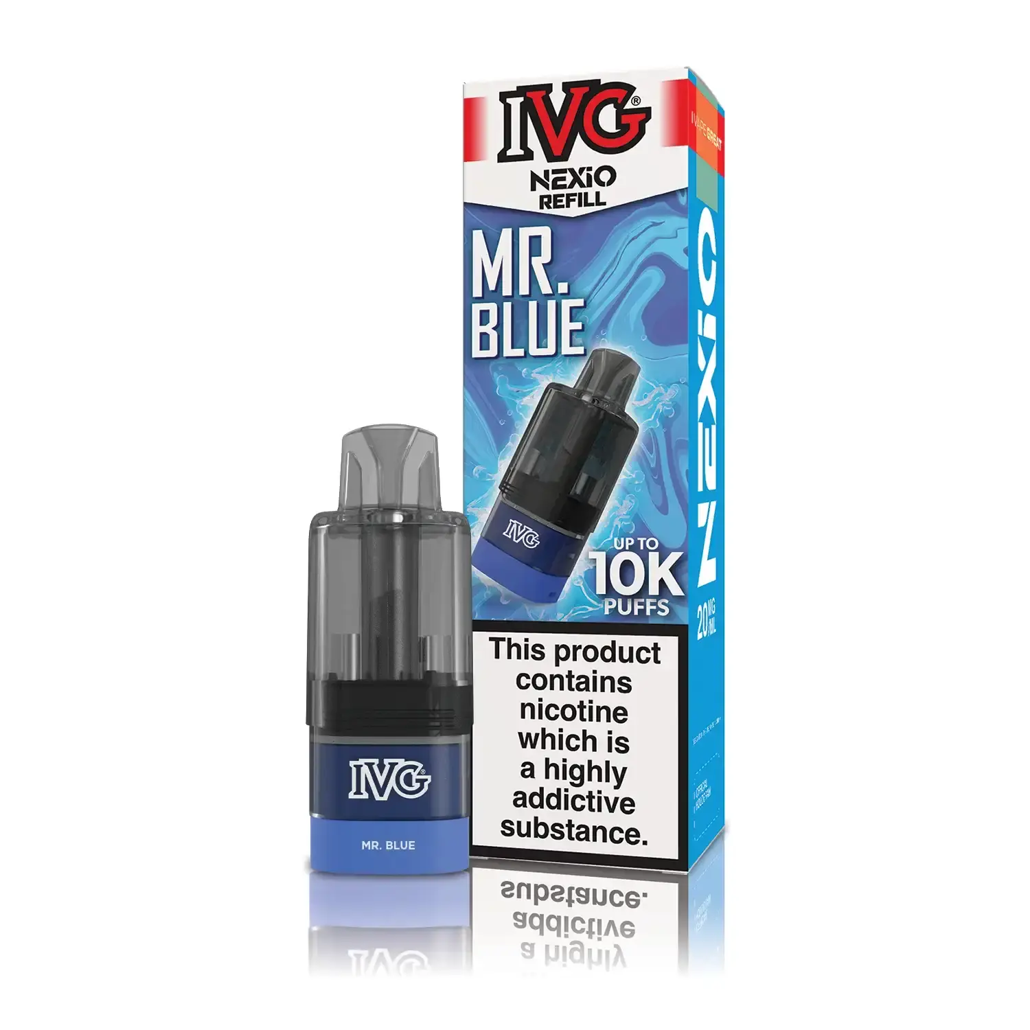 Mr Blue NEXiO IVG Prefilled Pod