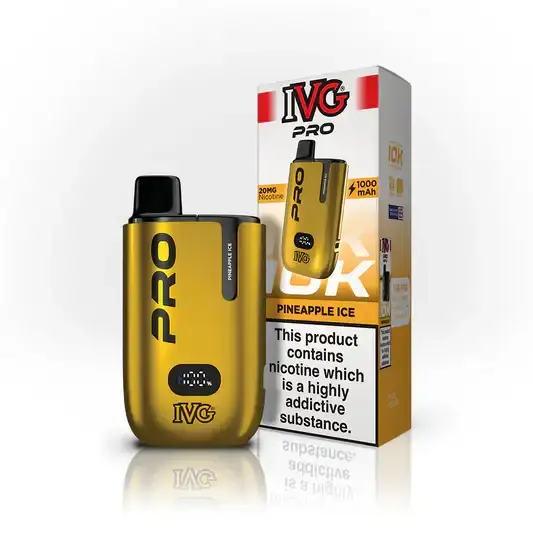 Pineapple Ice By IVG PRO 12 Prefilled Pod Kit New