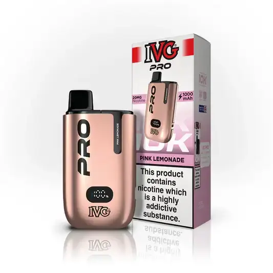 Pink Lemonade By IVG PRO 12 Prefilled Pod Kit New