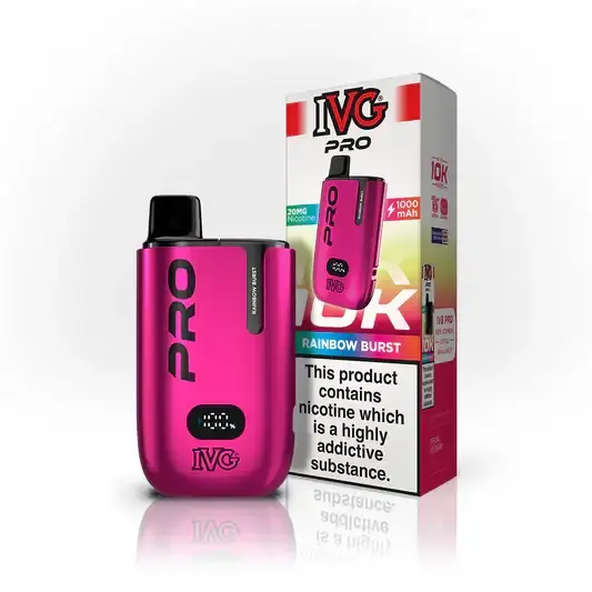 Rainbow Burst By IVG PRO 12 Prefilled Pod Kit New