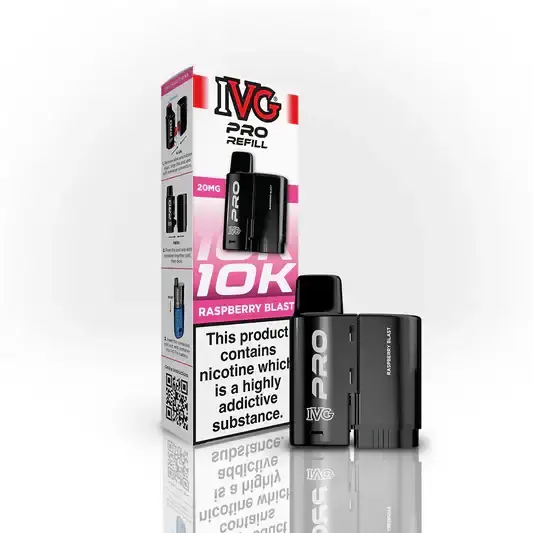 Raspberry Blast By IVG PRO 12 Refill Pod New