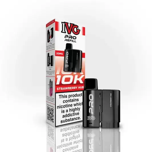 Strawberry Hub By IVG PRO 12 Refill Pod New