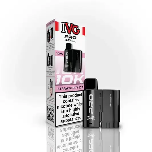 Strawberry Ice By IVG PRO 12 Refill Pod New