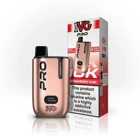 Strawberry Kiwi By IVG PRO 12 Prefilled Pod Kit New