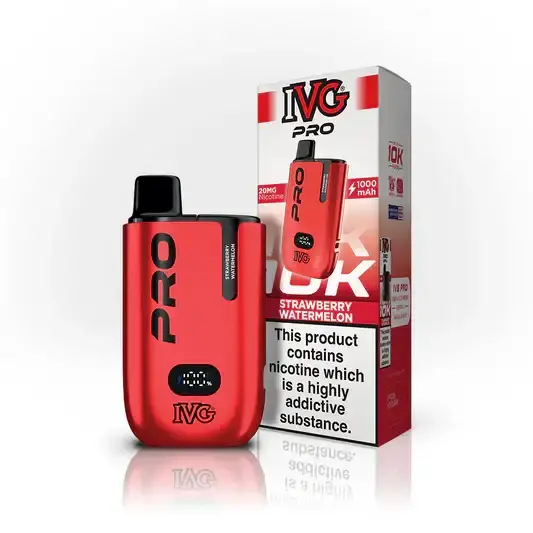 Strawberry Watermelon By IVG PRO 12 Prefilled Pod Kit New