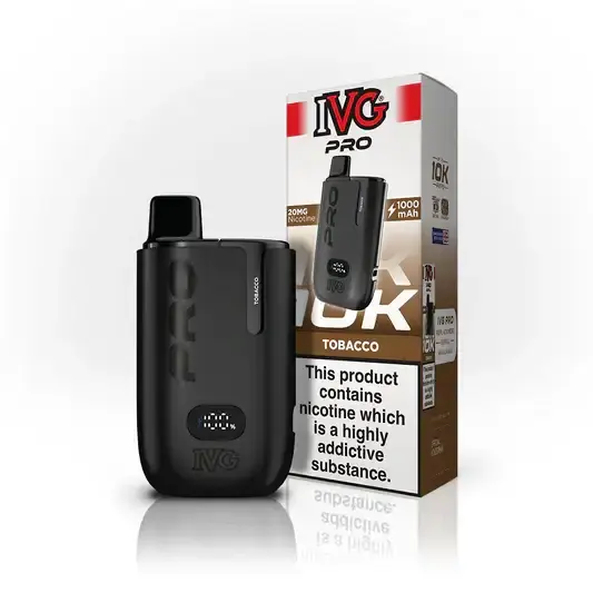 Tobacco By IVG PRO 12 Prefilled Pod Kit New