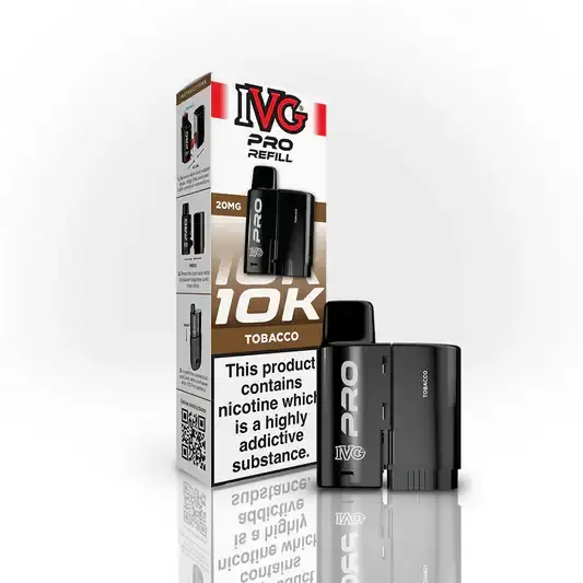 Tobacco By IVG PRO 12 Refill Pod New