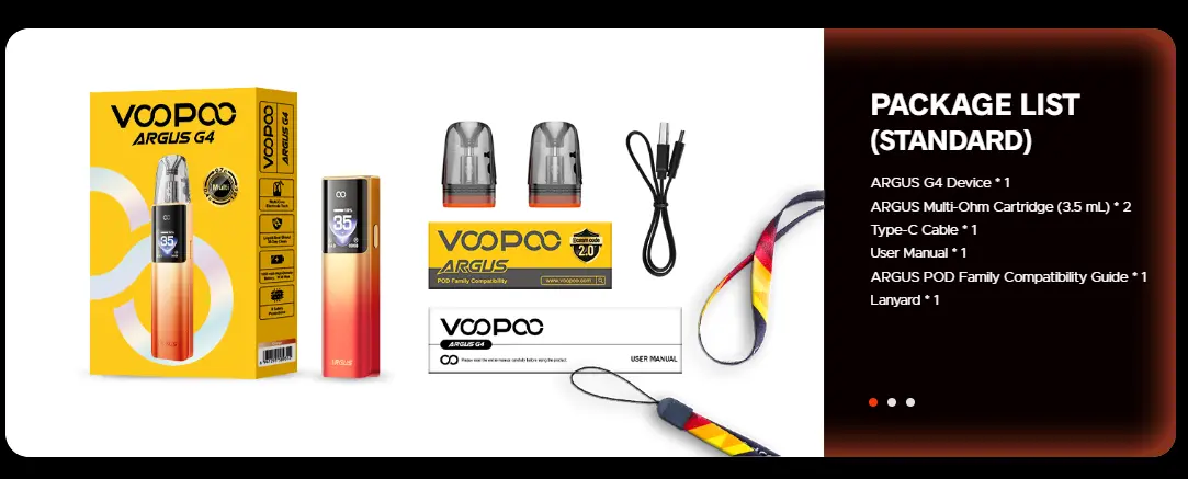 Voopoo Argus G4 Banner 20