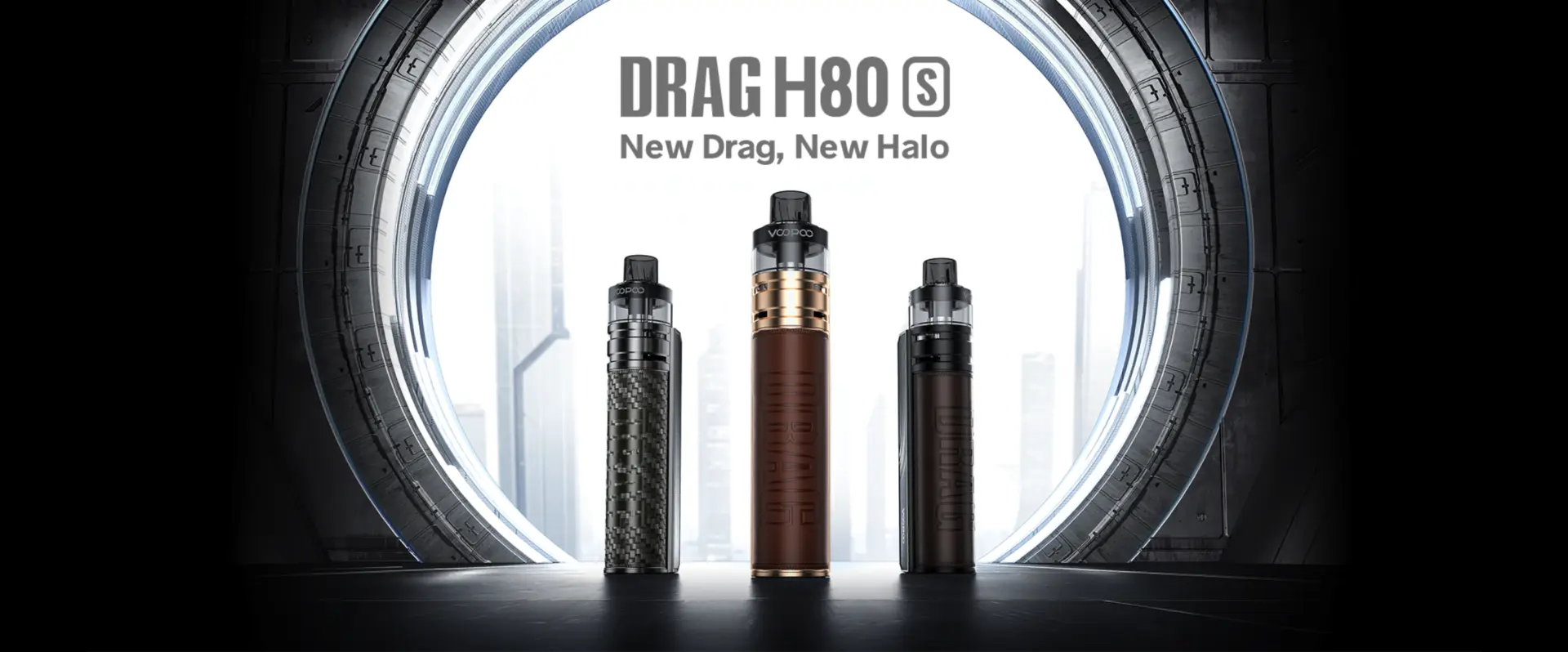 VOOPOO Drag H80S Vape Kit Banner 1