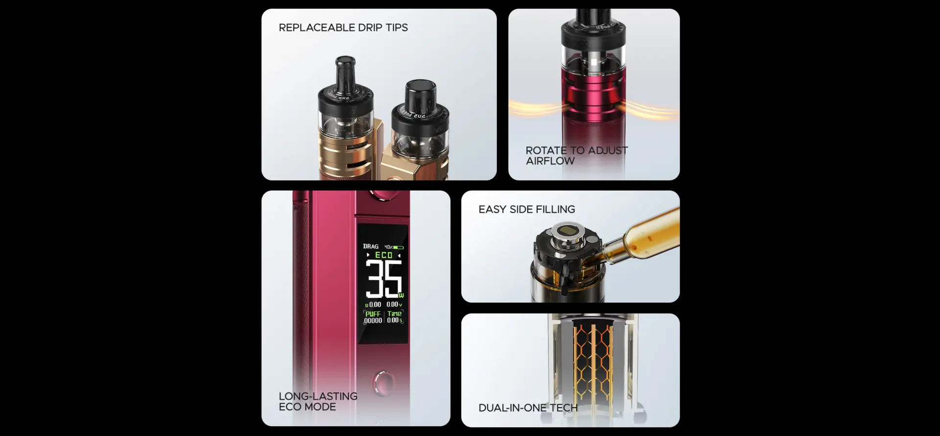 VOOPOO Drag H80S Vape Kit Banner 2