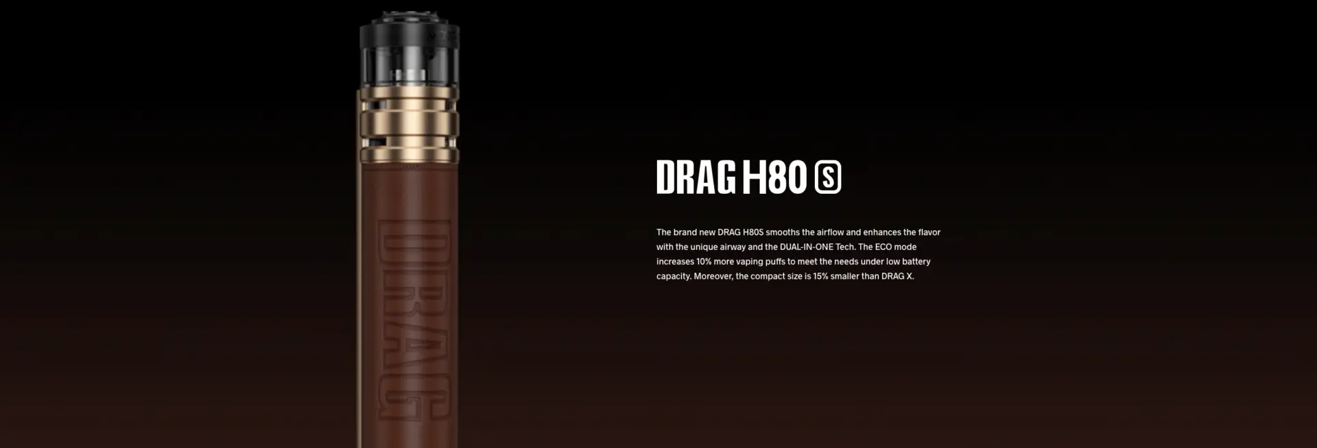 VOOPOO Drag H80S Vape Kit Banner 3