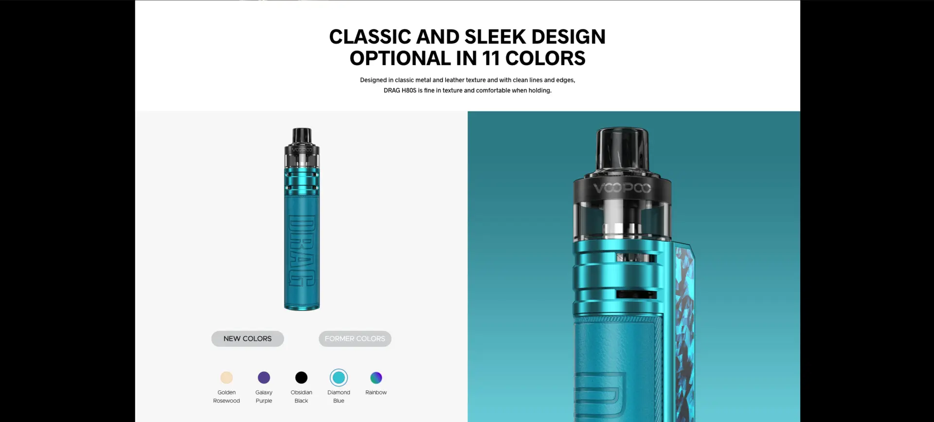 VOOPOO Drag H80S Vape Kit Banner 4