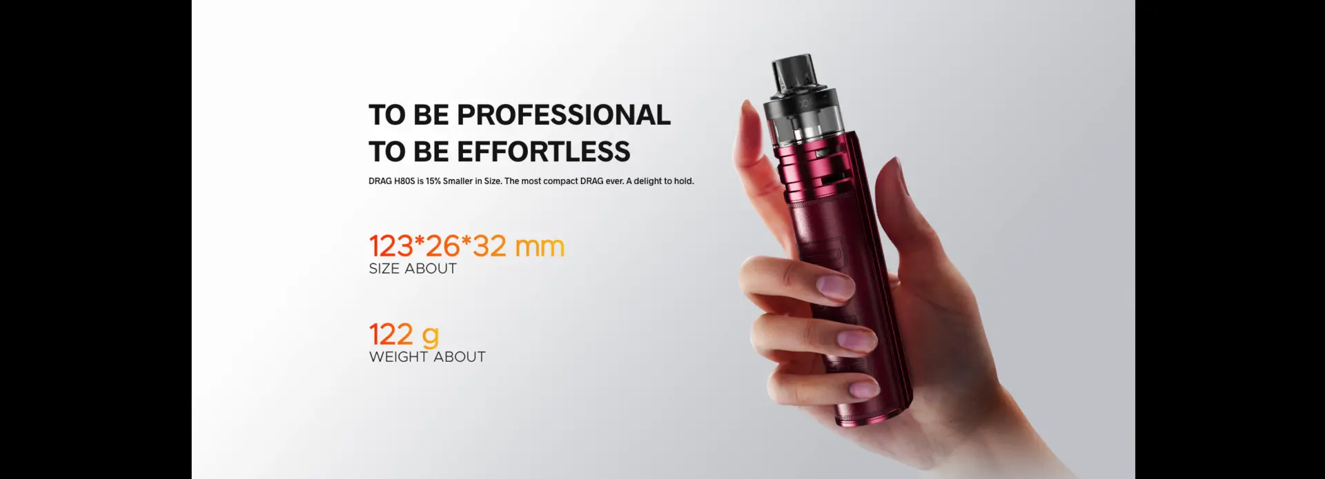VOOPOO Drag H80S Vape Kit Banner 7