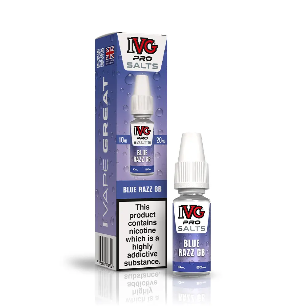 Blue Razz GB IVG PRO Salts 10ml | Nicotine Salts