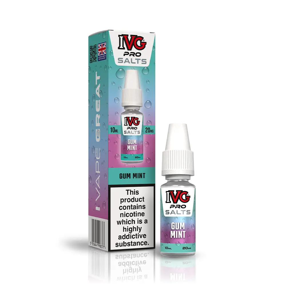 Gum Mint IVG PRO Salts 10ml | Nicotine Salts