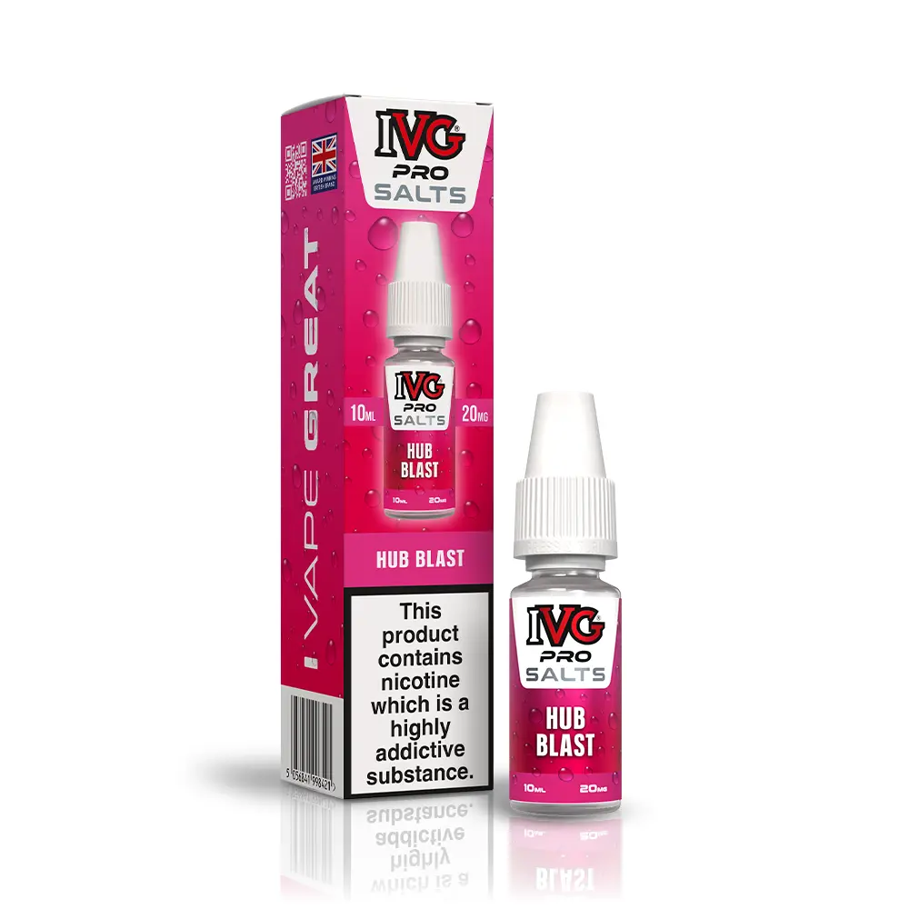 Hub Blast IVG PRO Salts 10ml | Nicotine Salts