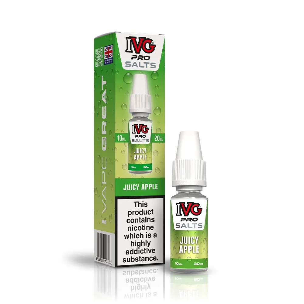 Juicy Apple IVG PRO Salts 10ml | Nicotine Salts