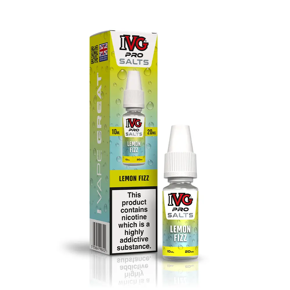 Lemon Fizz IVG PRO Salts 10ml | Nicotine Salts