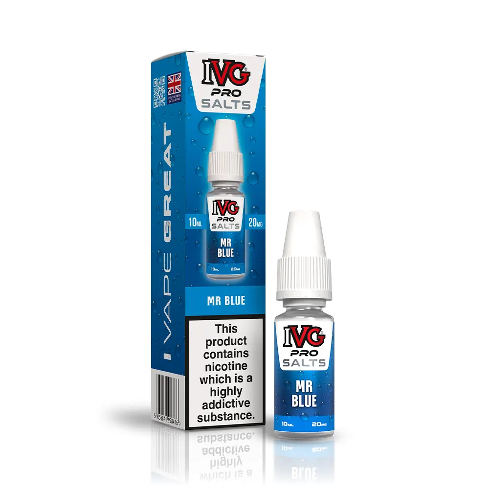 Mr Blue IVG PRO Salts 10ml | Nicotine Salts