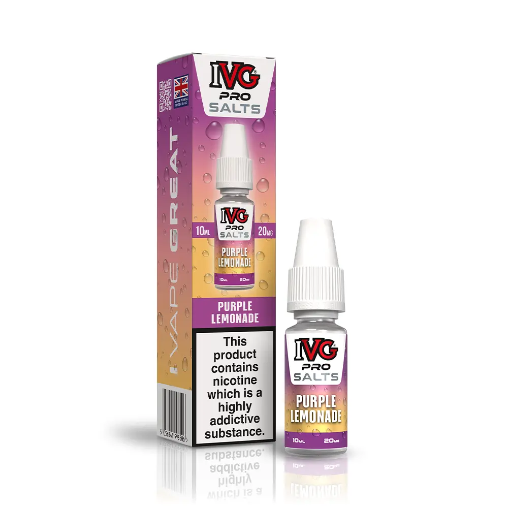 Purple Lemonade IVG PRO Salts 10ml | Nicotine Salts
