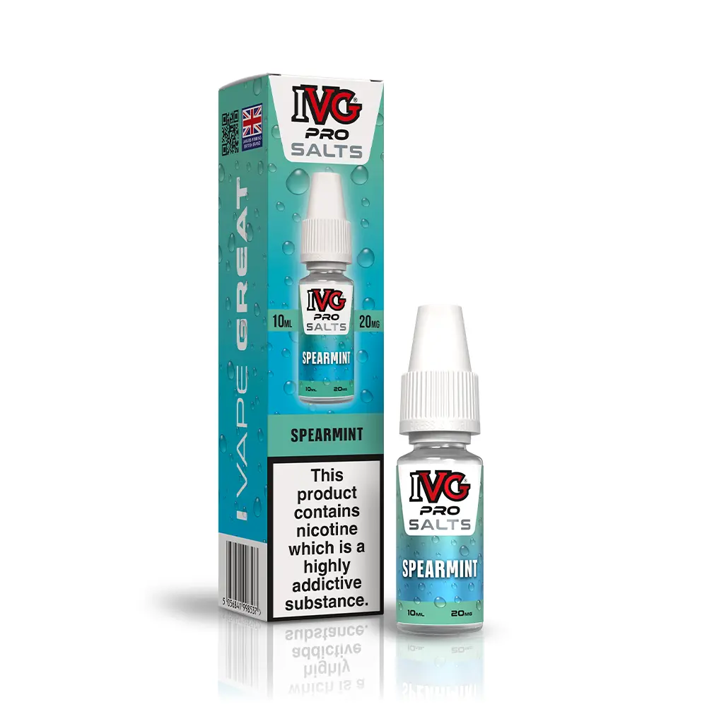 Spearmint IVG PRO Salts 10ml | Nicotine Salts