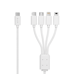 WYE DC71 4-in-1 Data & Charging Cable 0.35m