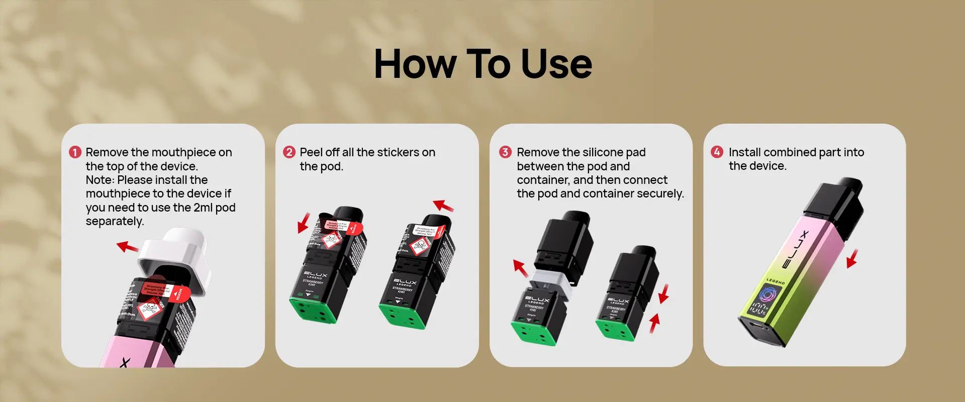 Elux Legend 8K 8000 Pod Vape Kit Banner 1